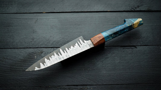 Petty blue maple burl