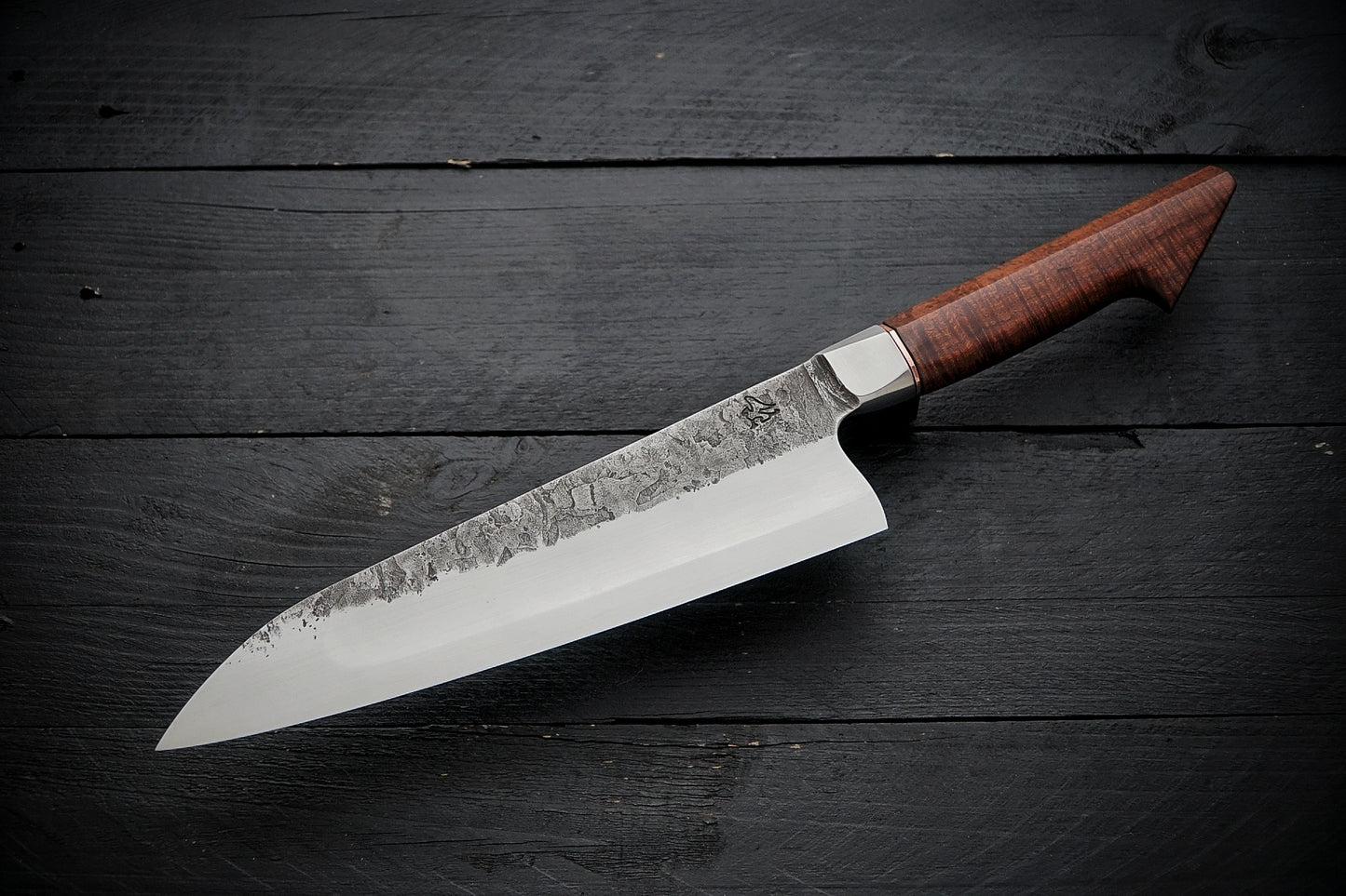 52100 Integral Gyuto minnerichi