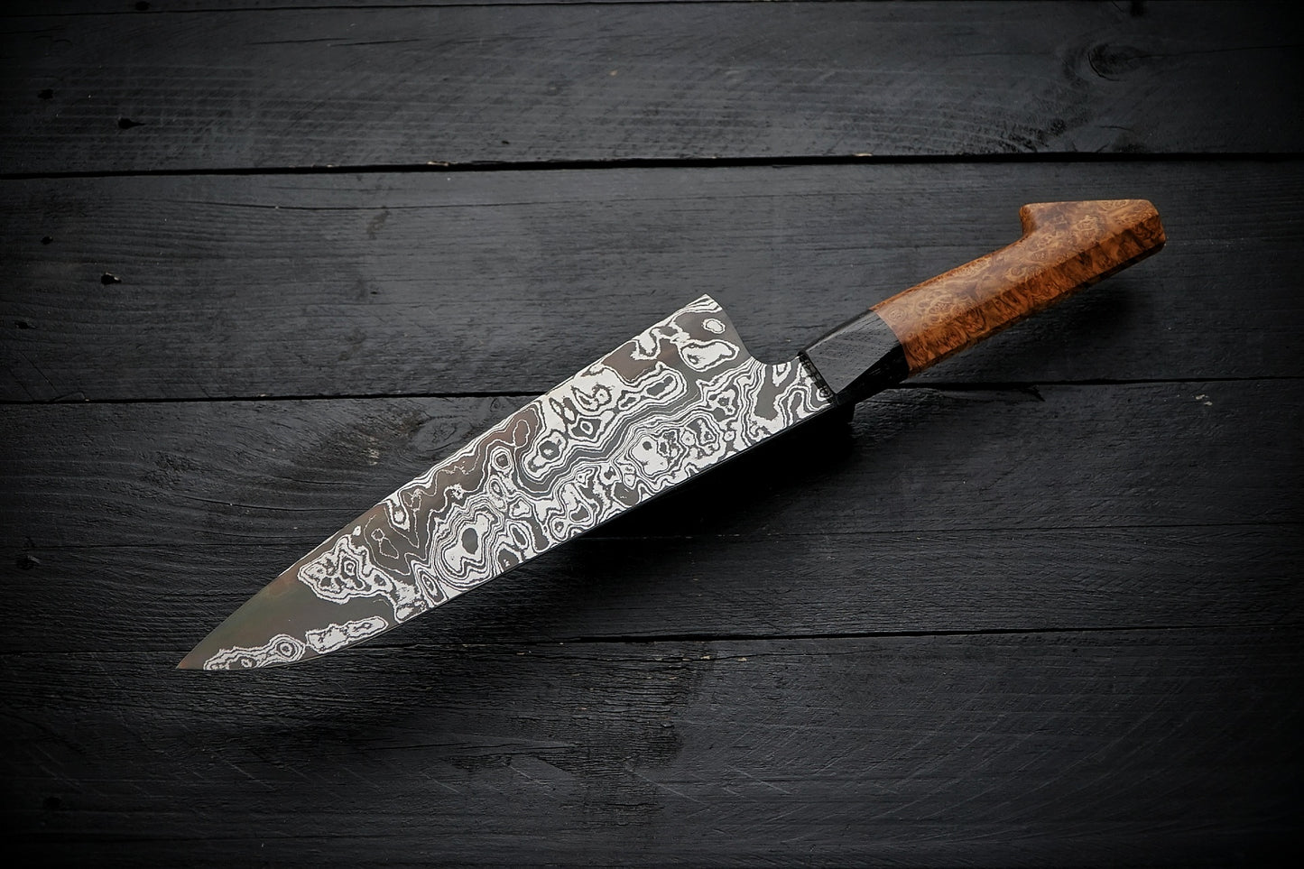 Gyuto York gum burl