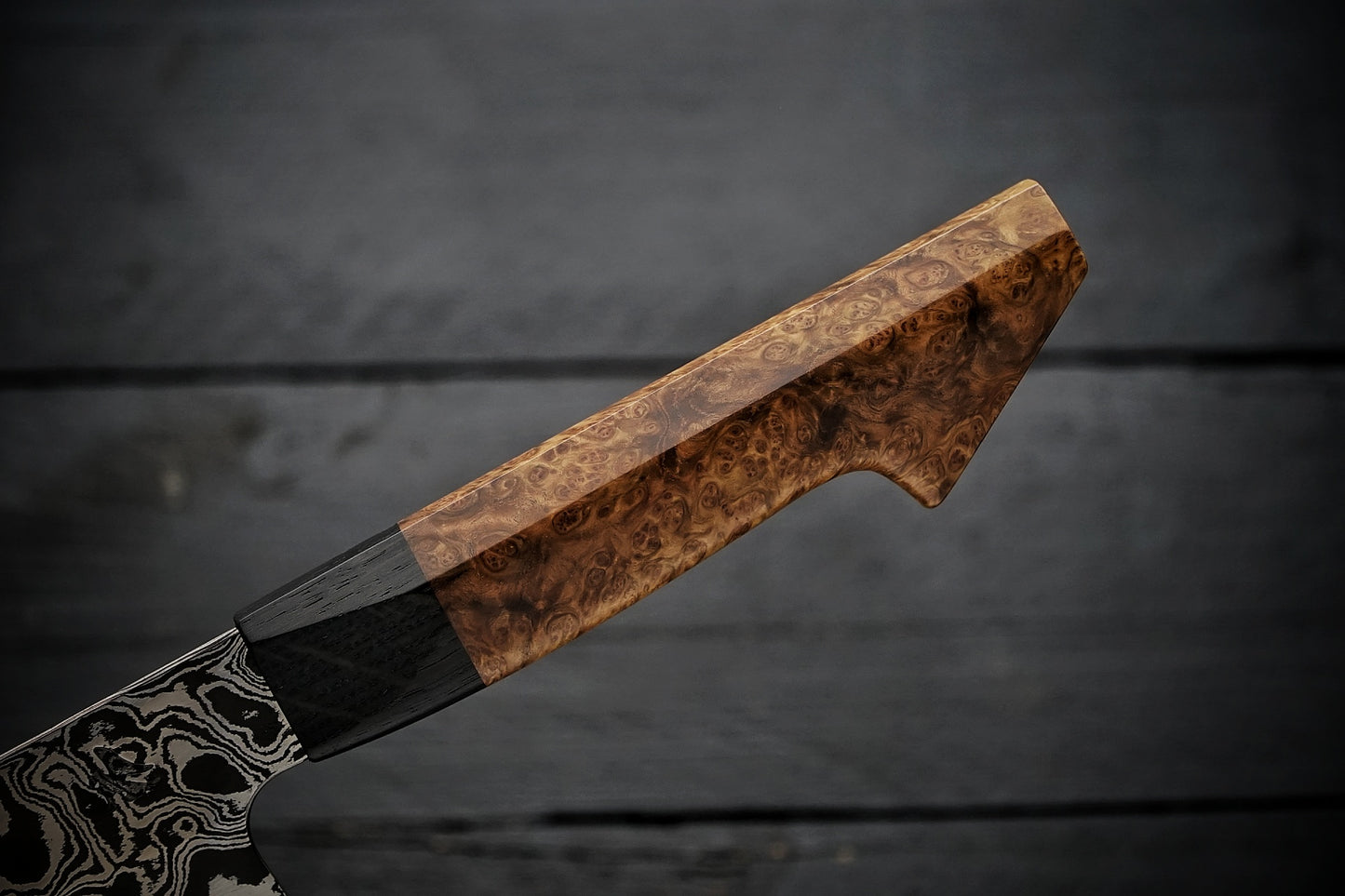 Gyuto York gum burl