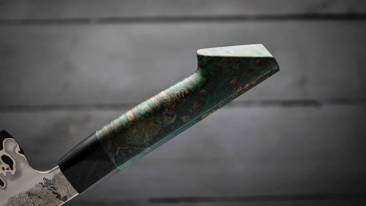 Bunka green maple burl