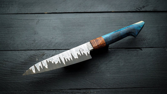 Petty blue maple burl