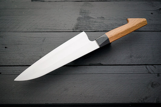 Ogham Gyuto S-grind Holm oak