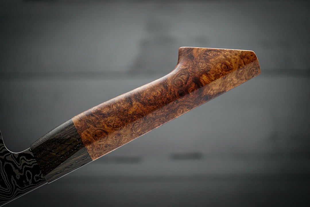 Gyuto Amboyna Burl