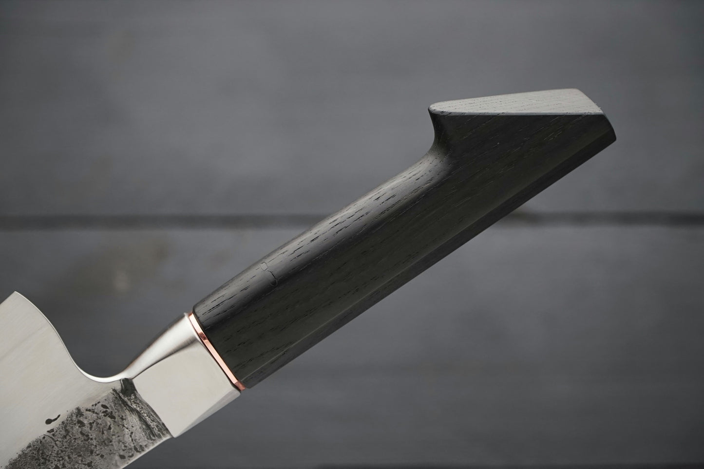 52100 Integral Gyuto bog oak