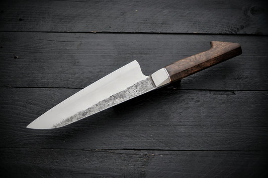 52100 Integral Gyuto walnut
