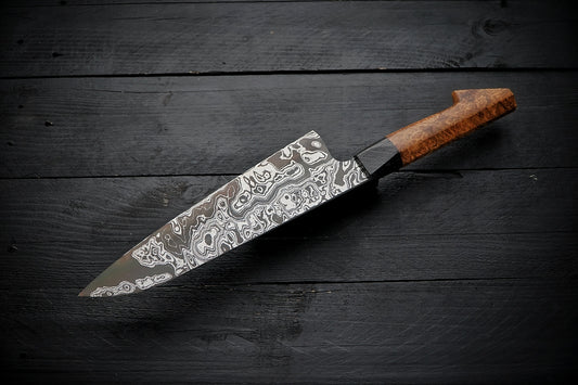 Gyuto York gum burl