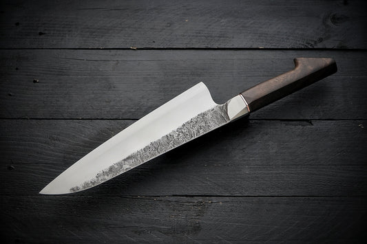 52100 Integral Gyuto walnut