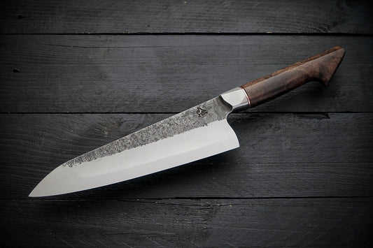 52100 Integral Gyuto walnut