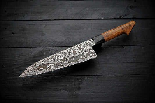 Gyuto York gum burl