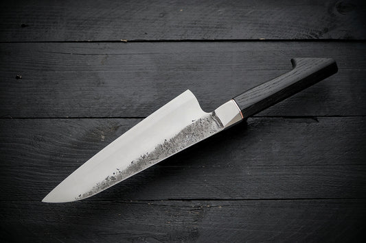 52100 Integral Gyuto bog oak