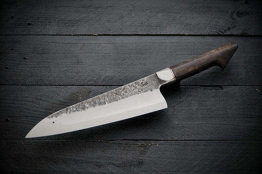 52100 Integral Gyuto walnut